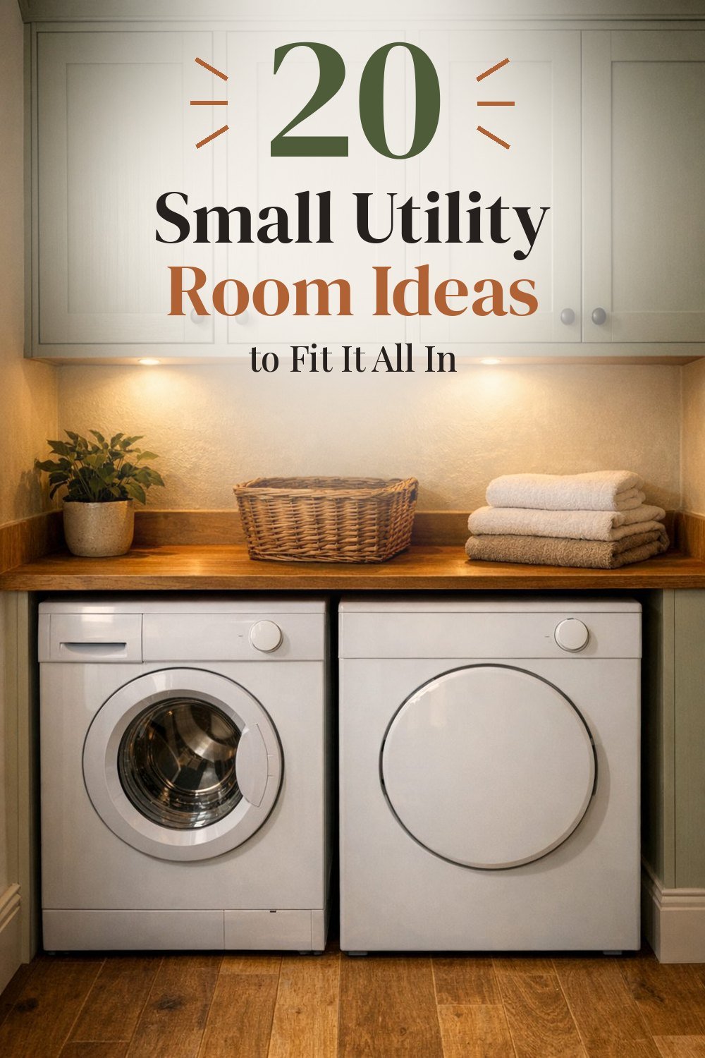 Small utility room ideas pin